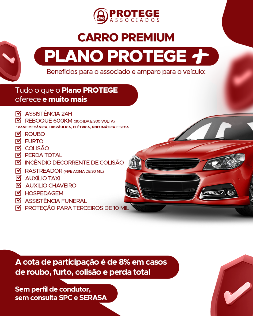 CARRO PREMIUM PROTEGE MAIS